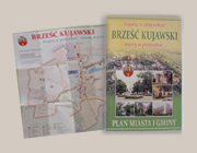 plan miasta - Brześć Kujawski